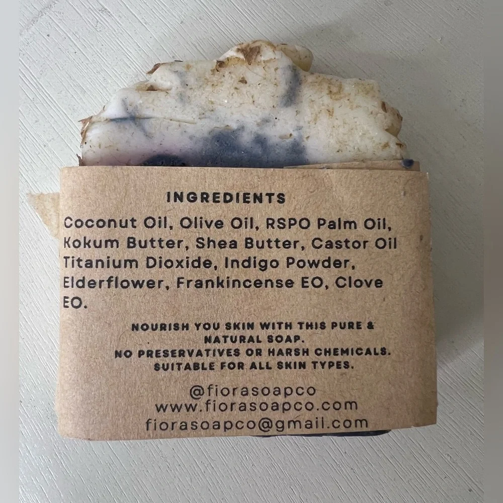 Brand New-Fiora Soap Co-Midnight Ember Homemade Soap